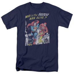 Justice League Fastest Man Men's Regular Fit T-Shirt Men's Regular Fit T-Shirt Justice League   