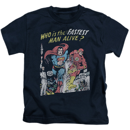Justice League Fastest Man - Kid's T-Shirt Kid's T-Shirt (Ages 4-7) Justice League   