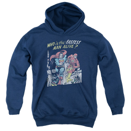 Justice League Fastest Man - Youth Hoodie Youth Hoodie (Ages 8-12) Justice League   