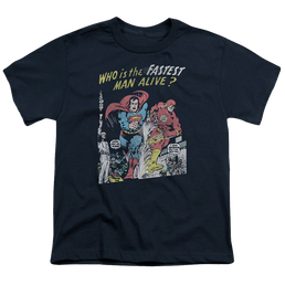Justice League Fastest Man - Youth T-Shirt Youth T-Shirt (Ages 8-12) Justice League   