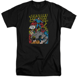 Justice League Ultimate Scarifice Men's Tall Fit T-Shirt Men's Tall Fit T-Shirt Justice League   
