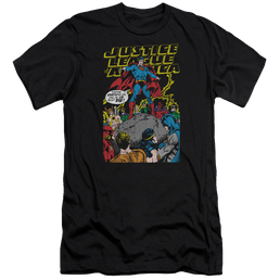 Justice League Ultimate Scarifice Men's Premium Slim Fit T-Shirt Men's Premium Slim Fit T-Shirt Justice League   