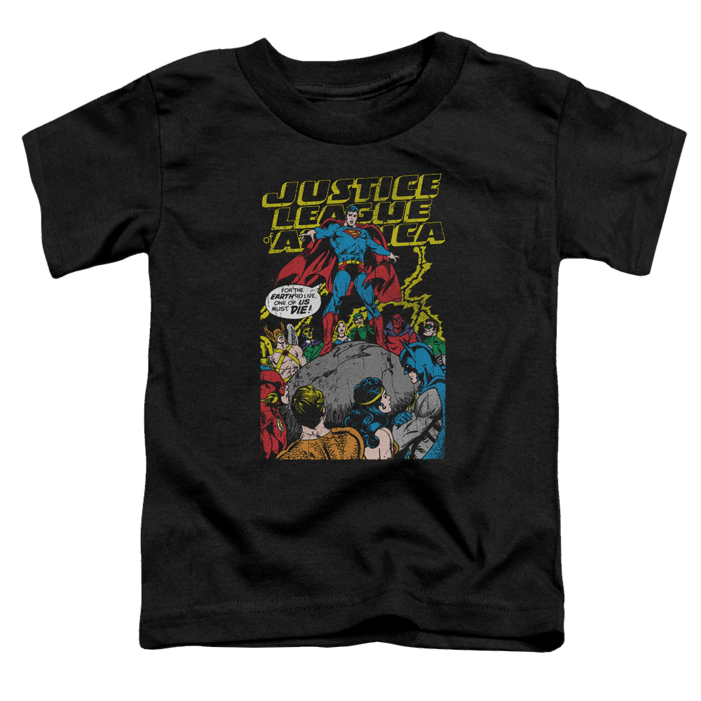Justice League Ultimate Scarifice - Toddler T-Shirt Toddler T-Shirt Justice League   