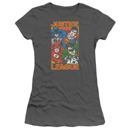Justice League Hero Mashup Juniors T-Shirt Juniors T-Shirt Justice League   