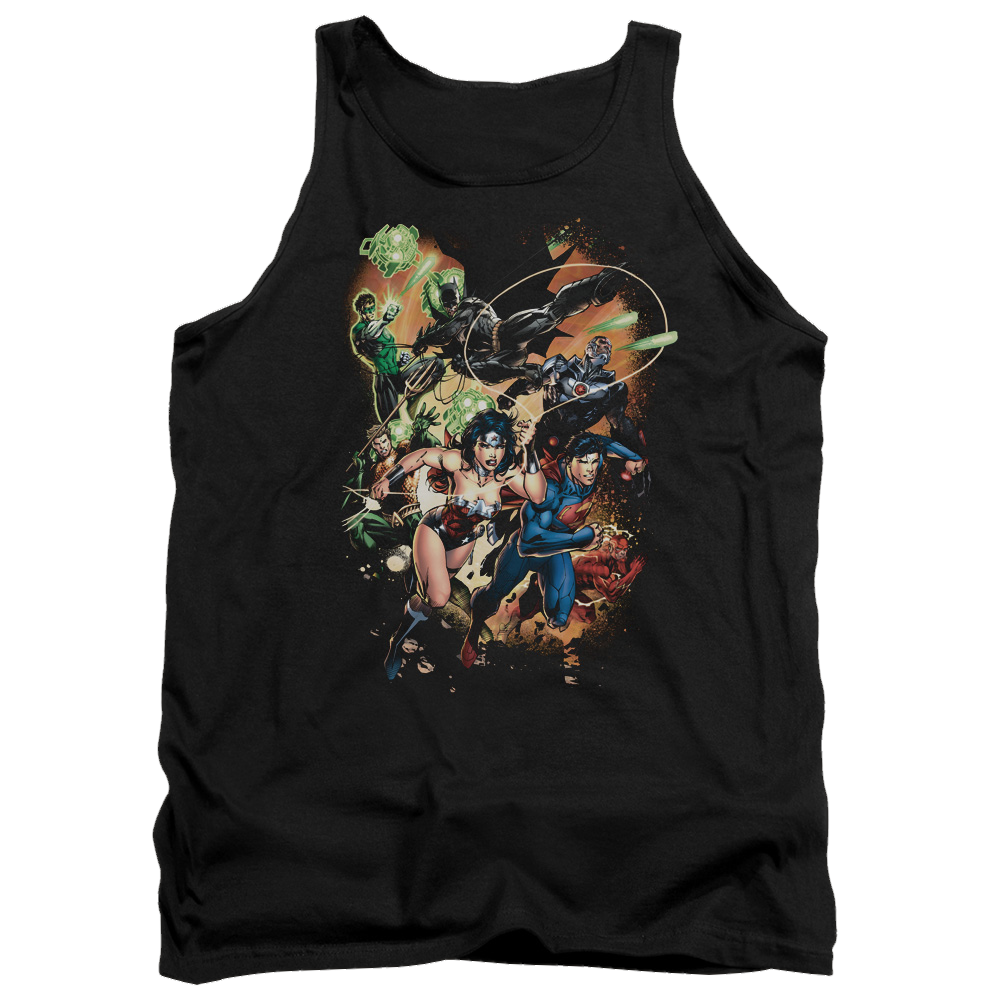 Justice League Battle Ready Men's Tank Men's Tank Justice League   