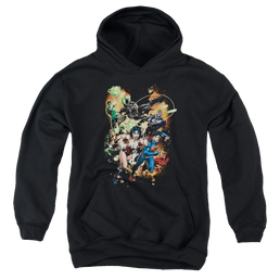 Justice League Battle Ready - Youth Hoodie Youth Hoodie (Ages 8-12) Justice League   