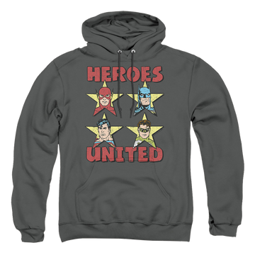 Justice League United Stars Pullover Hoodie Pullover Hoodie Justice League   