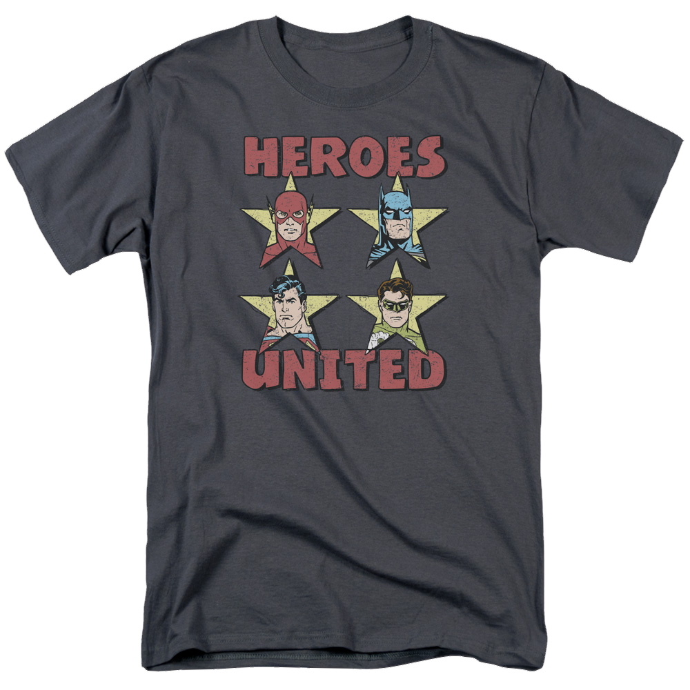 Justice League United Stars Men's Regular Fit T-Shirt Men's Regular Fit T-Shirt Justice League   