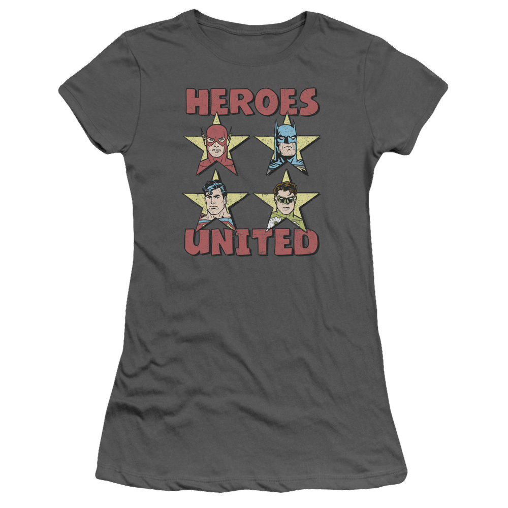 Justice League United Stars Juniors T-Shirt Juniors T-Shirt Justice League   