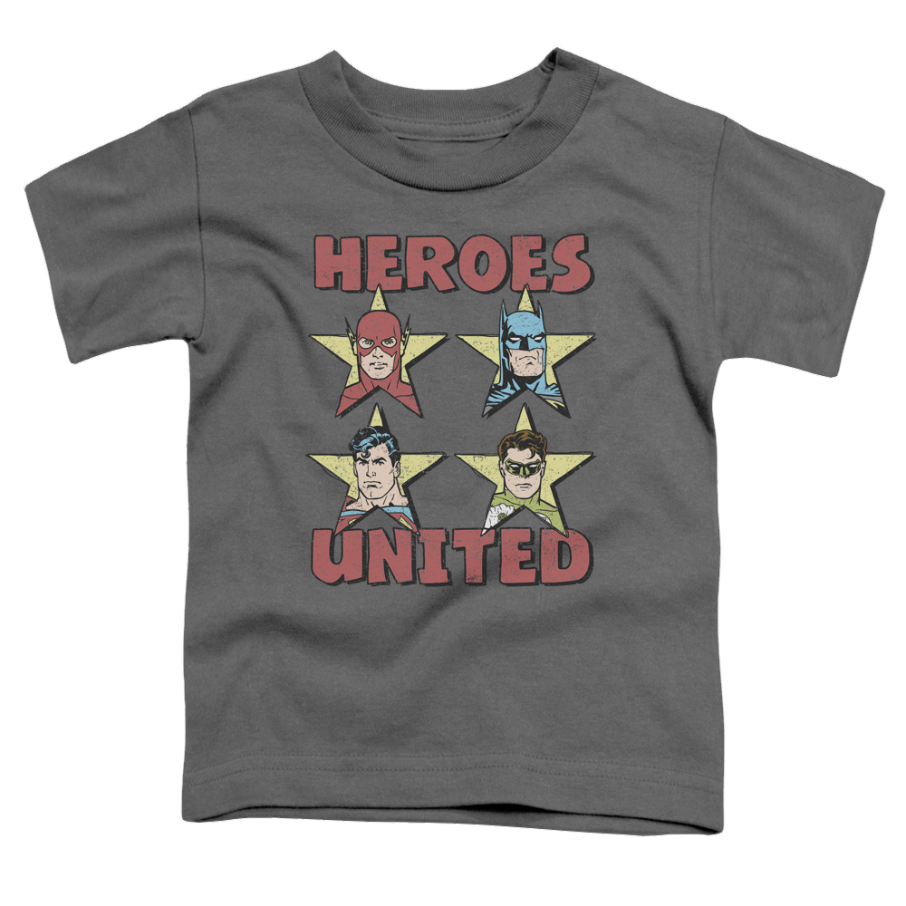 Justice League United Stars - Toddler T-Shirt Toddler T-Shirt Justice League   