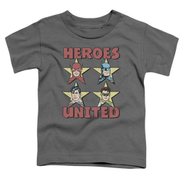 Justice League United Stars - Toddler T-Shirt Toddler T-Shirt Justice League   