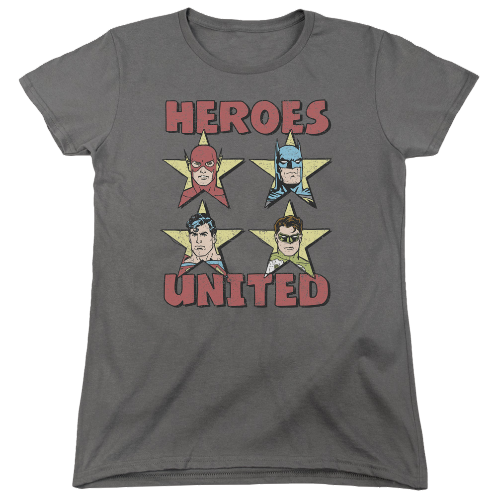 Justice League United Stars Women's T-Shirt Women's T-Shirt Justice League   