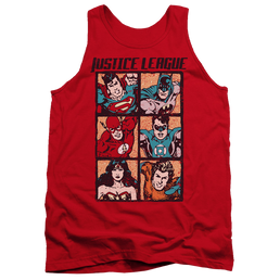 Justice League Rough Panels Men's Tank Men's Tank Justice League   