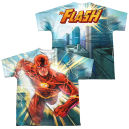 Flash, The Faster Than Lightning - Youth All-Over Print T-Shirt Youth All-Over Print T-Shirt (Ages 8-12) The Flash   