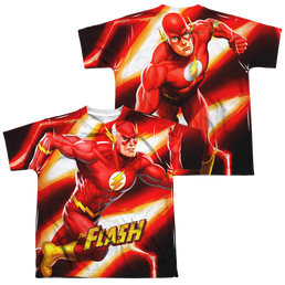 Flash, The Speed Bolt (Front/Back Print) - Youth All-Over Print T-Shirt Youth All-Over Print T-Shirt (Ages 8-12) The Flash   