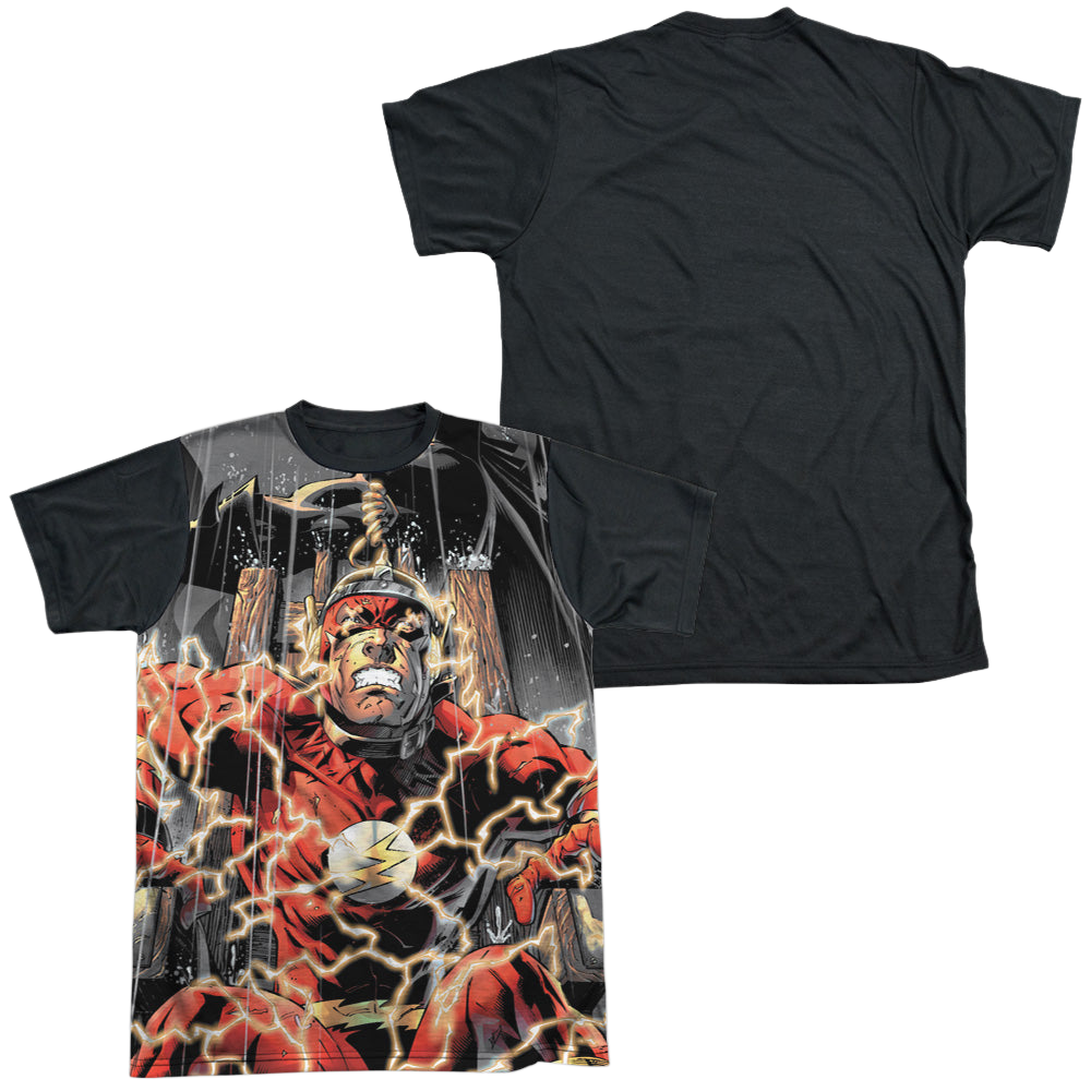 Flash, The Shock Therapy - Men's Black Back T-Shirt Men's Black Back T-Shirt The Flash   