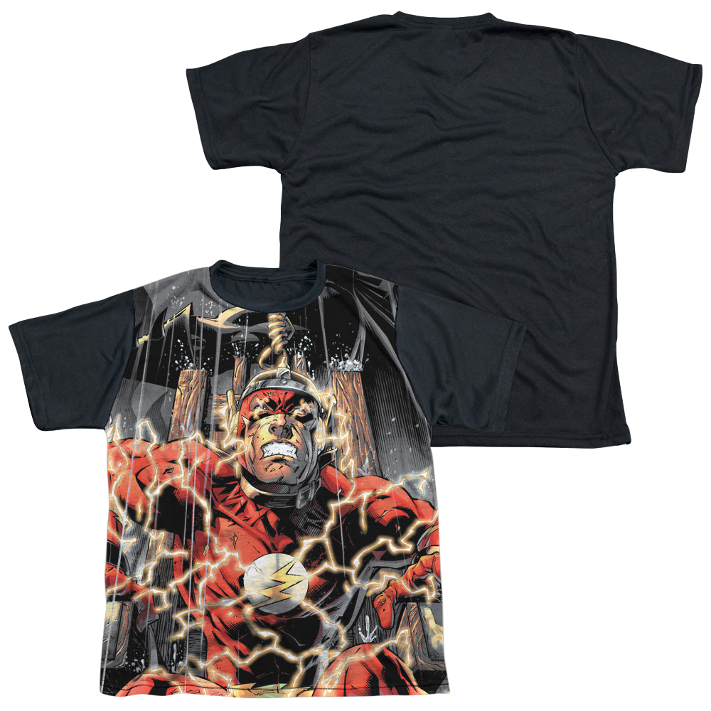 Flash, The Shock Therapy - Youth Black Back T-Shirt Youth Black Back T-Shirt (Ages 8-12) The Flash   