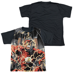 Flash, The Shock Therapy - Youth Black Back T-Shirt Youth Black Back T-Shirt (Ages 8-12) The Flash   