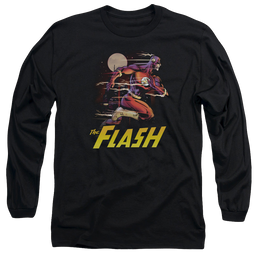 Flash, The City Run - Men's Long Sleeve T-Shirt Men's Long Sleeve T-Shirt The Flash   