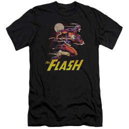 Flash, The City Run - Men's Premium Slim Fit T-Shirt Men's Premium Slim Fit T-Shirt The Flash   