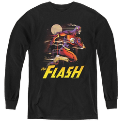 Flash, The City Run - Youth Long Sleeve T-Shirt Youth Long Sleeve T-Shirt The Flash   