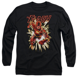 Flash, The Flash Glow - Men's Long Sleeve T-Shirt Men's Long Sleeve T-Shirt The Flash   