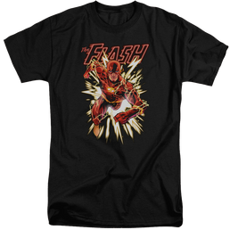 Flash, The Flash Glow - Men's Tall Fit T-Shirt Men's Tall Fit T-Shirt The Flash   