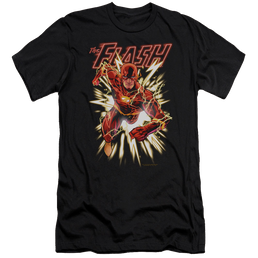 Flash, The Flash Glow - Men's Premium Slim Fit T-Shirt Men's Premium Slim Fit T-Shirt The Flash   