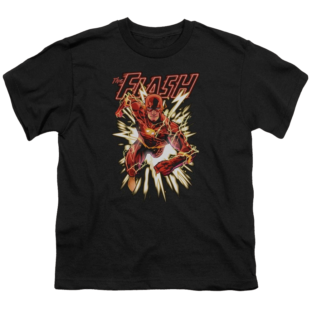 Flash, The Flash Glow - Youth T-Shirt Youth T-Shirt (Ages 8-12) The Flash   