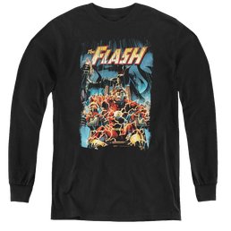 Flash, The Electric Chair - Youth Long Sleeve T-Shirt Youth Long Sleeve T-Shirt The Flash   