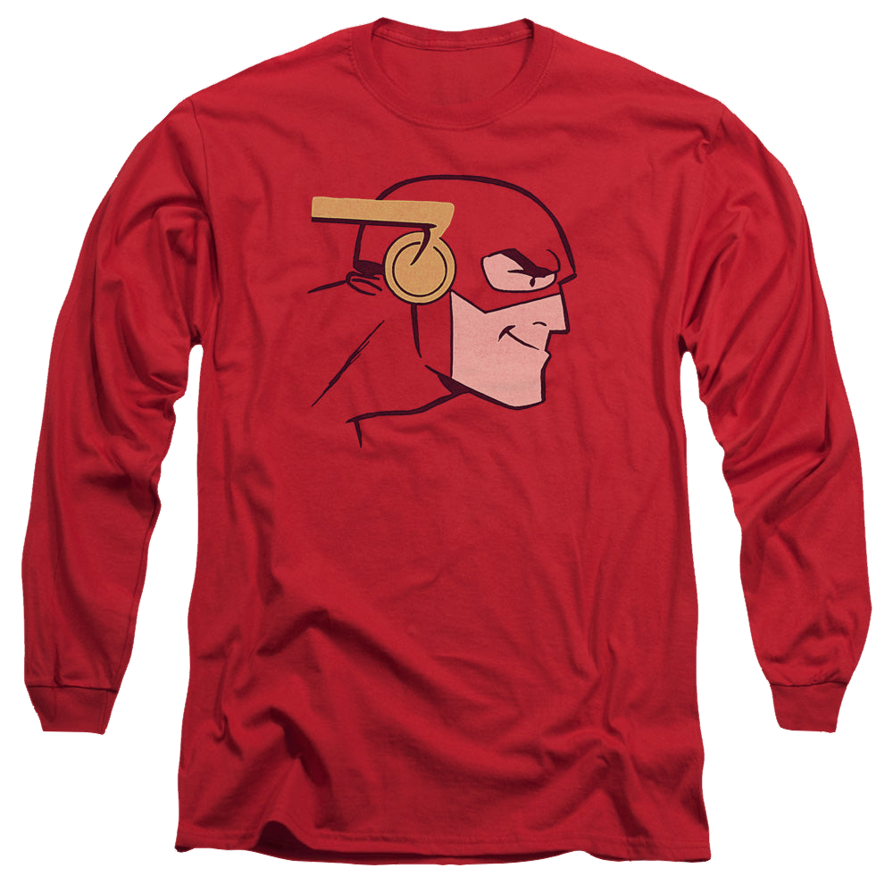Flash, The Cooke Head - Men's Long Sleeve T-Shirt Men's Long Sleeve T-Shirt The Flash   