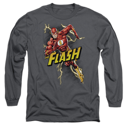 Flash, The Bolt Run - Men's Long Sleeve T-Shirt Men's Long Sleeve T-Shirt The Flash   