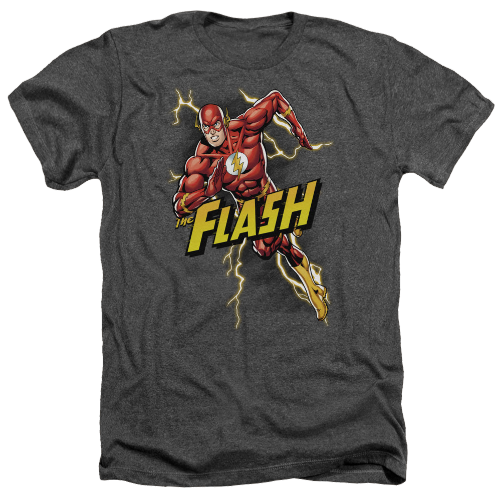 Flash, The Bolt Run - Men's Heather T-Shirt Men's Heather T-Shirt The Flash   