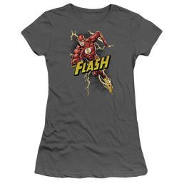 Flash, The Bolt Run - Juniors T-Shirt Juniors T-Shirt The Flash   