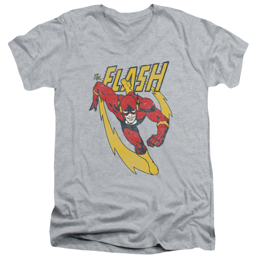 Flash, The Lightning Trail - Men's V-Neck T-Shirt Men's V-Neck T-Shirt The Flash   