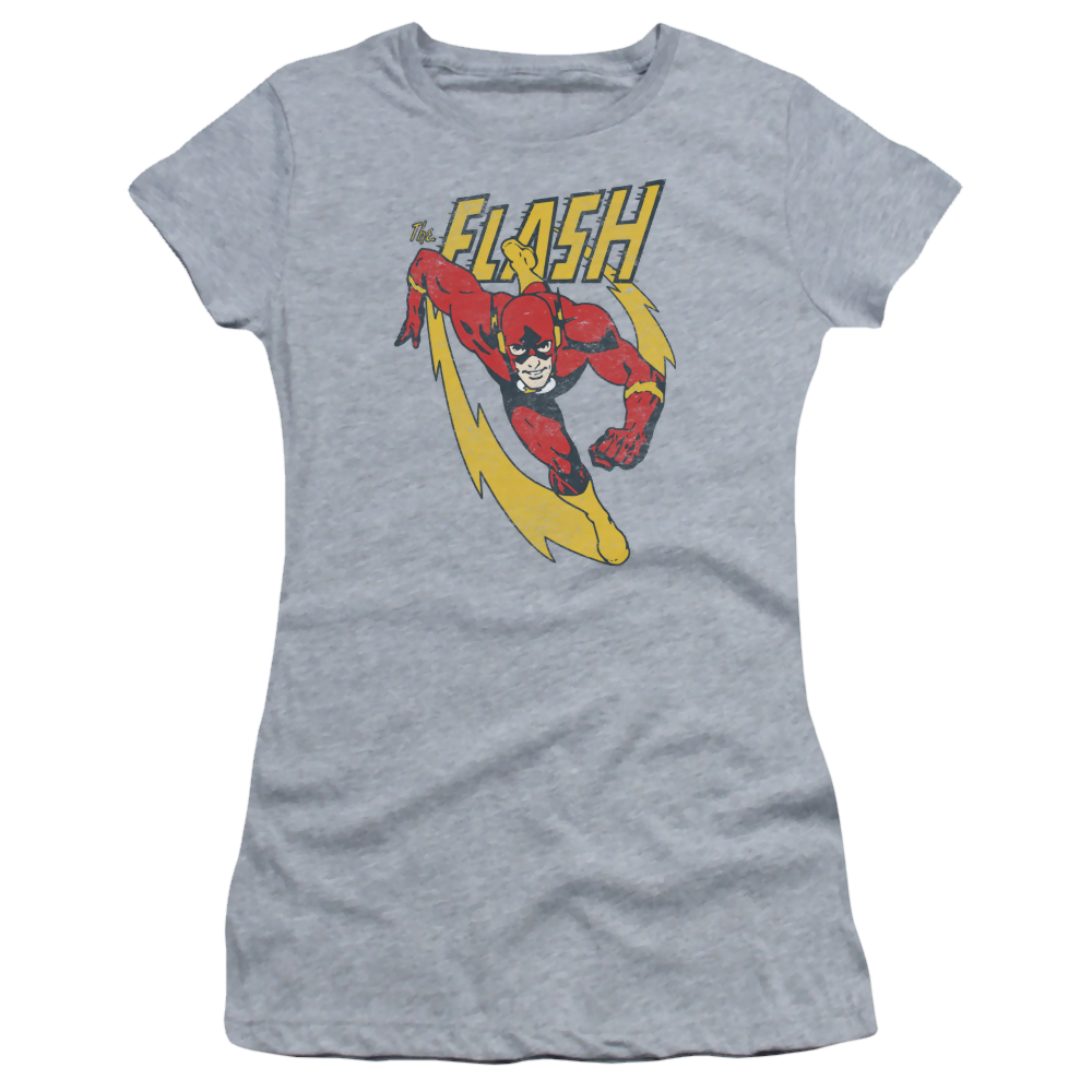 Flash, The Lightning Trail - Juniors T-Shirt Juniors T-Shirt The Flash   