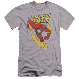 Flash, The Lightning Trail - Men's Premium Slim Fit T-Shirt Men's Premium Slim Fit T-Shirt The Flash   