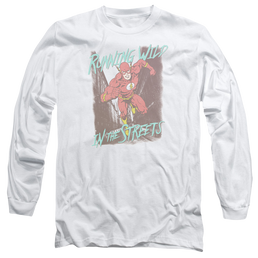 Flash, The Running Wild - Men's Long Sleeve T-Shirt Men's Long Sleeve T-Shirt The Flash   