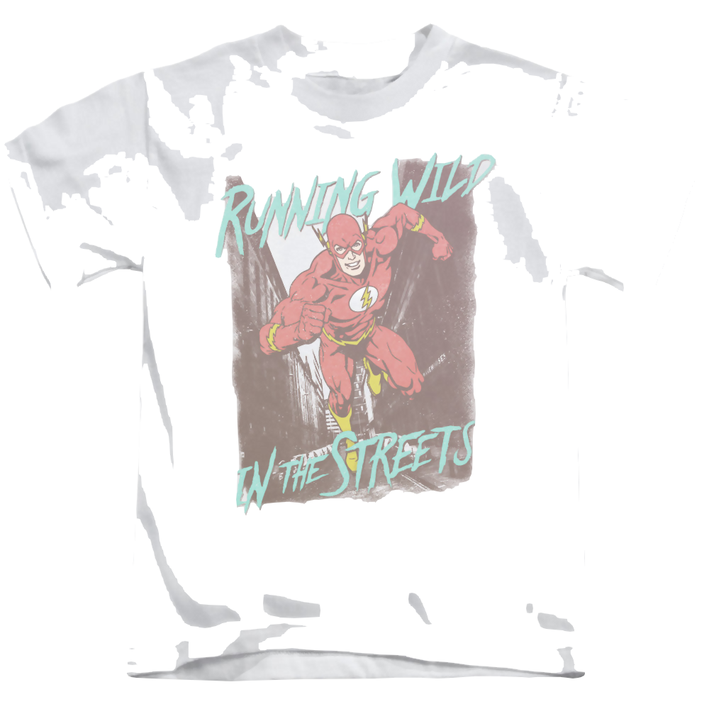 Flash, The Running Wild - Kid's T-Shirt Kid's T-Shirt (Ages 4-7) The Flash   