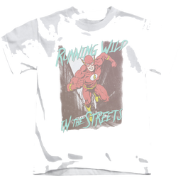 Flash, The Running Wild - Kid's T-Shirt Kid's T-Shirt (Ages 4-7) The Flash   
