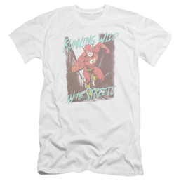Flash, The Running Wild - Men's Premium Slim Fit T-Shirt Men's Premium Slim Fit T-Shirt The Flash   