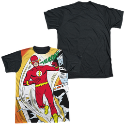 Flash, The Filmstrip - Men's Black Back T-Shirt Men's Black Back T-Shirt The Flash   