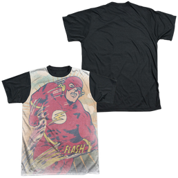 Flash, The Daytime Run - Men's Black Back T-Shirt Men's Black Back T-Shirt The Flash   