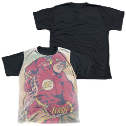 Flash, The Daytime Run - Youth Black Back T-Shirt Youth Black Back T-Shirt (Ages 8-12) The Flash   