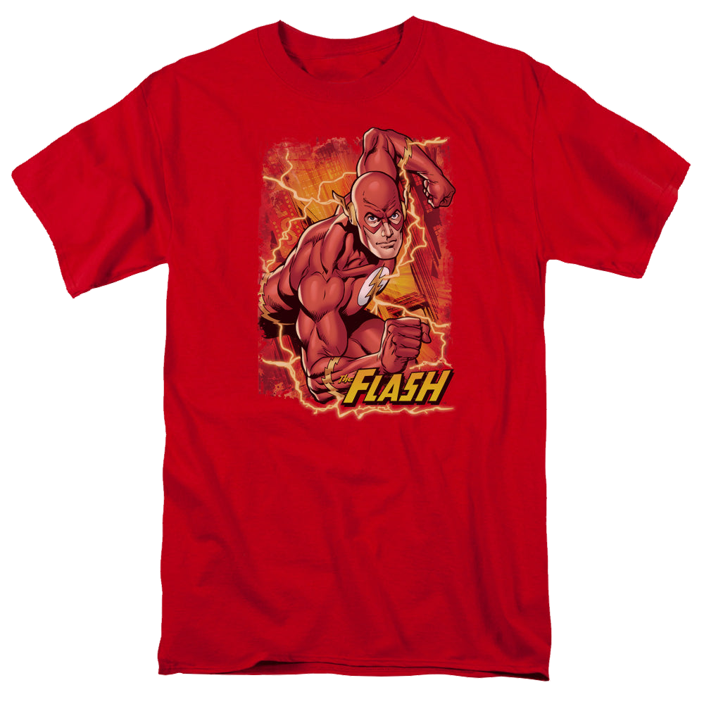 Flash, The Flash Lightning - Men's Regular Fit T-Shirt Men's Regular Fit T-Shirt The Flash   