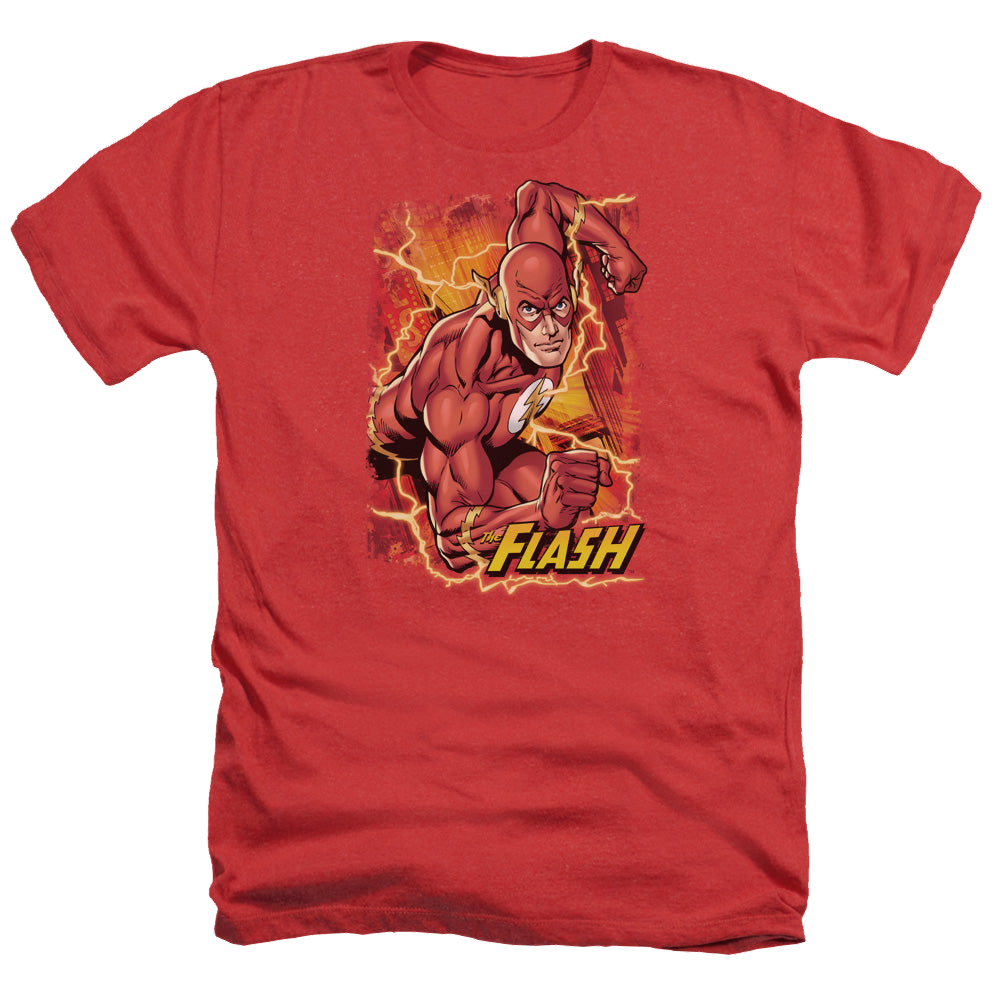 Flash, The Flash Lightning - Men's Heather T-Shirt Men's Heather T-Shirt The Flash   