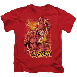 Flash, The Flash Lightning - Kid's T-Shirt Kid's T-Shirt (Ages 4-7) The Flash   