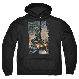 Green Arrow Fire And Rain - Pullover Hoodie Pullover Hoodie Green Arrow   