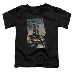 Green Arrow Fire And Rain - Toddler T-Shirt Toddler T-Shirt Green Arrow   