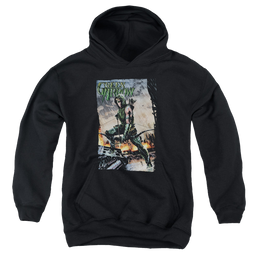Green Arrow Fire And Rain - Youth Hoodie Youth Hoodie (Ages 8-12) Green Arrow   
